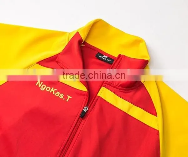 High Quality Men Track Sports Warm up Jacket / Jogging Suit / Tracksuit photo-4