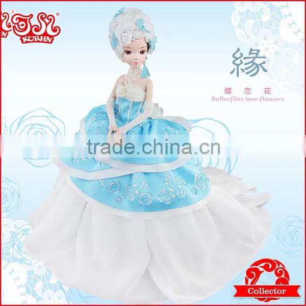 Fashion Bride Doll Wedding Dress or Doll Party Dress photo-2