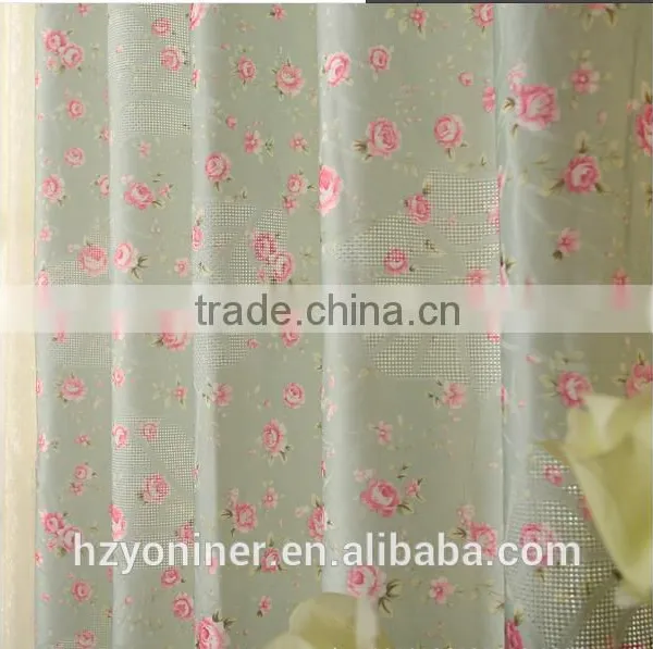 2015 Hot Sale Printed Designed No. 19 Window Curtains, Made- up Black Out Fabric in Home or Hotel photo-2