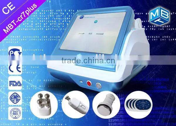 Beauty Salon Equipment Cavitation Multipolar Rf Ultrasonic Liposuction Machine Cavitation Portable Cavitation Rf Body Slimming Machine 2mhz photo-3