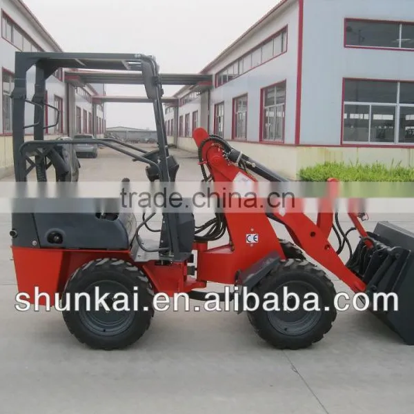 New Style CE 4WD Mini Wheel Loader , Optional Equipments photo-2