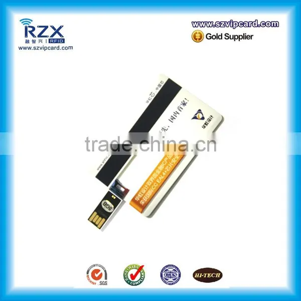USB2.0 Plastic Usb Card With Free Logo Printing photo-4