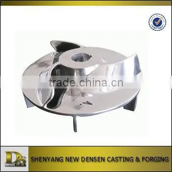 Foundry Custom High Precision Steel Sand Casting Parts Pump Impeller photo-3