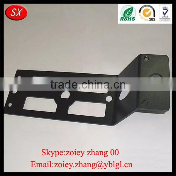 China Manufacturer Custom Blacken Carbon Steel Punching Part For Machined Parts photo-3