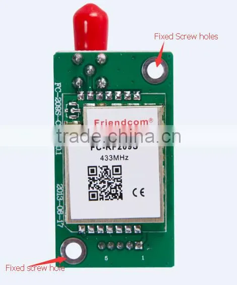 FC-209S 433MHz 32-Channels Rs232 +20dBm Friendcom ISM Band Wireless Data-Link Module photo-2