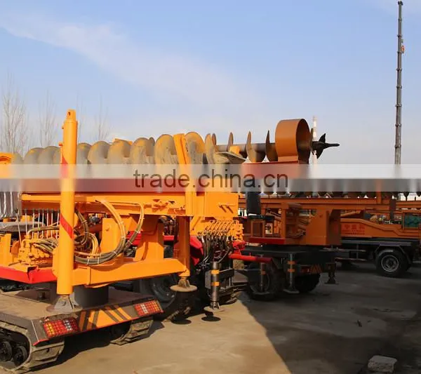 Crawler Telegraph Poles Trepanning Machine photo-3