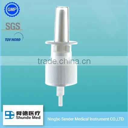 Top Quality 15 ml Amber Spray Glass Oil Containers With White Nasal Sprayer photo-2