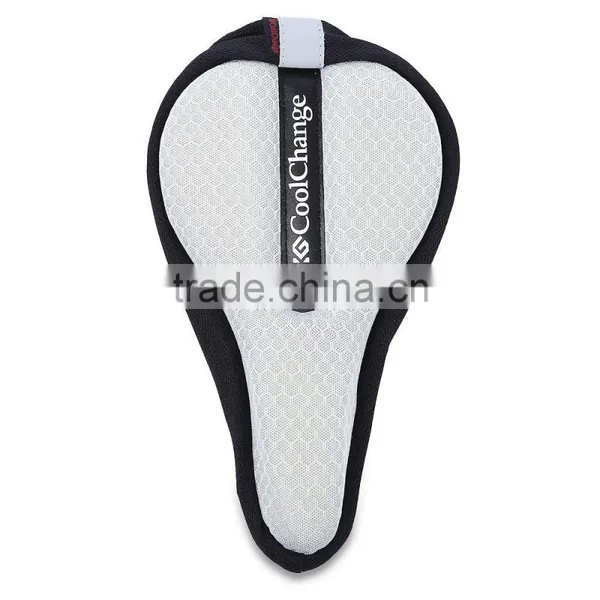 CoolChange Back Seat Mat Breathable Bike Cycling Sponge Saddle Seat Cushion Cover For MTB Road Bike photo-5