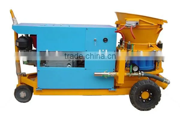 GZ-5 5m3/h Dry Mix Concrete Tunnel Shotcrete Gunite Machine for Sale photo-2