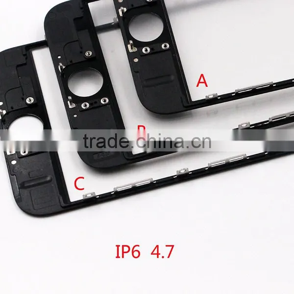 Front Glass+oca With Cold Press Frame Lcd for Iphone6 photo-2