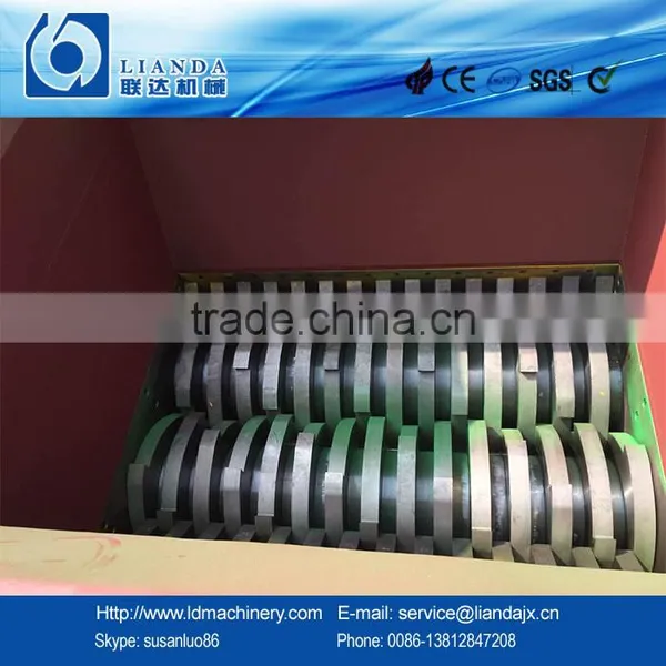 Twin Shaft Shredder for Waste PE PP Films photo-4