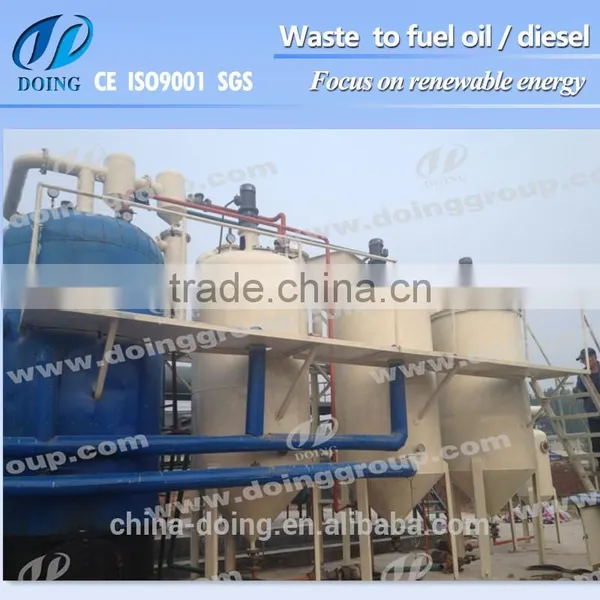 Waste Oil To Base Oil Refining Plant photo-4