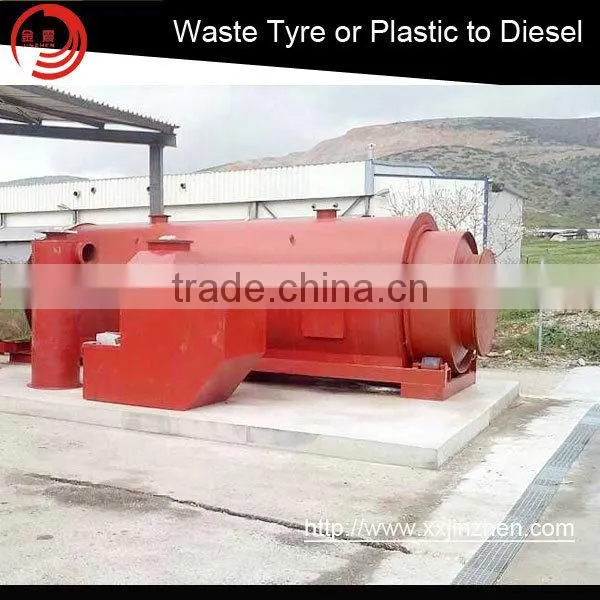 High Output Waste Plastic Oil Refining Plant Tire Recycling Oil Machine photo-4