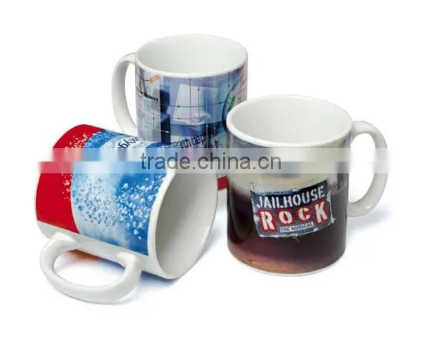 Good Quality 6oz White Ceramic Coffee Mug photo-5