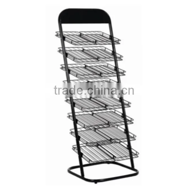 Multilayer Floor-standing Metal Nail Polish Display Rack photo-2