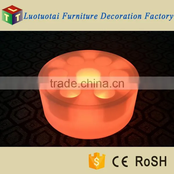 Battery Operated Multicolor LED Lighting Tray for Wine Bottle Made in China photo-5