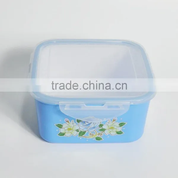 4 Pieces Food Packaging pp Plastic Storage Container photo-5