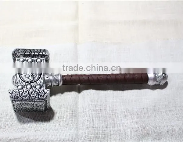 Halloween PU Foam Toy Weapon Thor Hammer Lightning Stroke Hammer photo-2