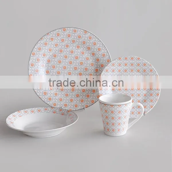 2017 Factory Promotional Europe Style 16pcs Porcelain Dinner Set photo-5