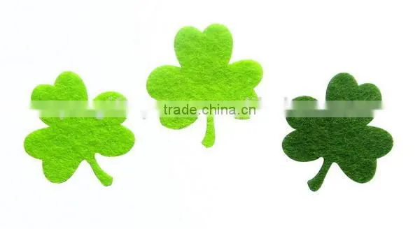 progiftspace 2017 new laser cut polyester felt artifical decoration fabric flower wholesale for wedding scrapbooking DIY