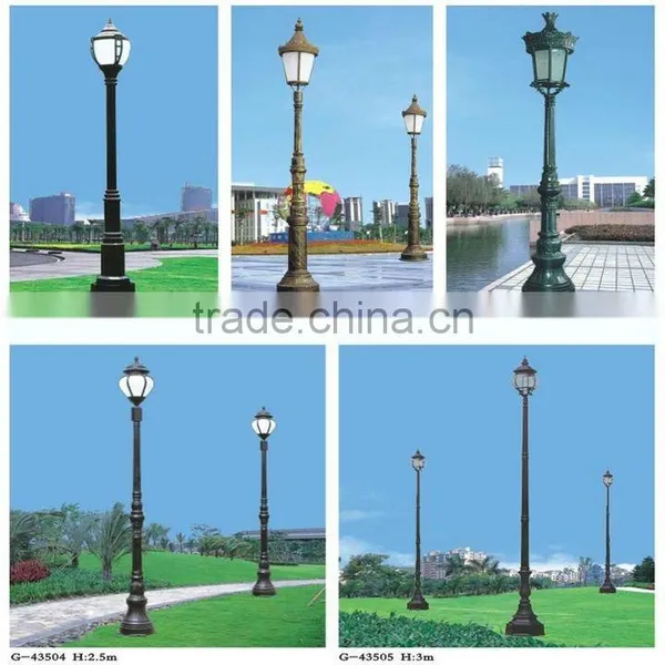 Garden Lamp,garden Lighting,cast Iron Lamp Post photo-5