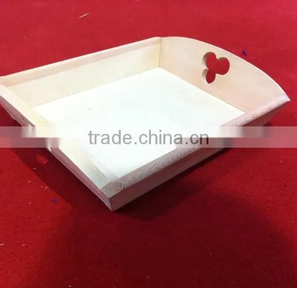 Round Wooden Tray photo-3