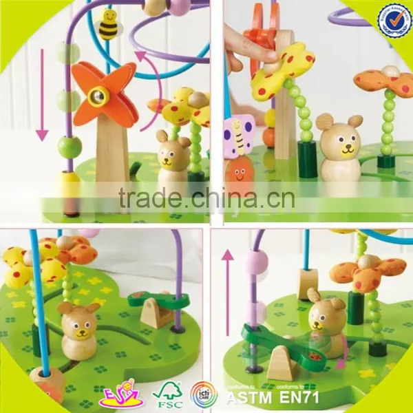 Wholesale Top Fashion Baby Wooden Toy Beads Popular Kids Wooden Toy Beads W11B073 photo-5