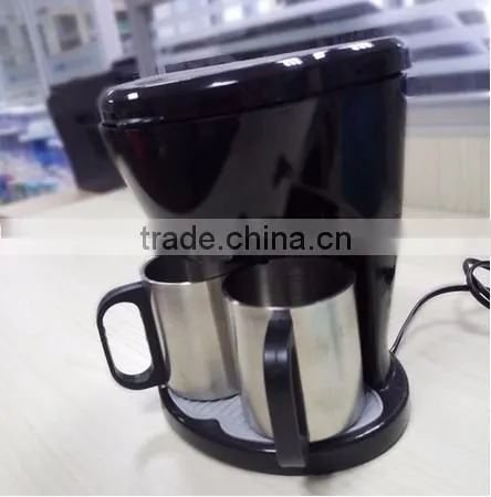 Stainless Steel French Press Coffee Maker With 2 Cups photo-4