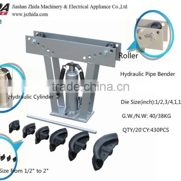 12T Hydraulic Portable Hydraulic Power Pipe Bender