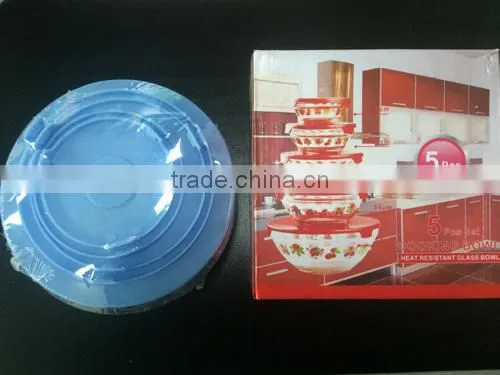 2014 Hot 5pcs Set Cooking Bowl/heat Resistant Glass Bowl photo-4