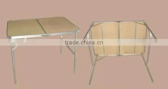 Assembled Folding Table