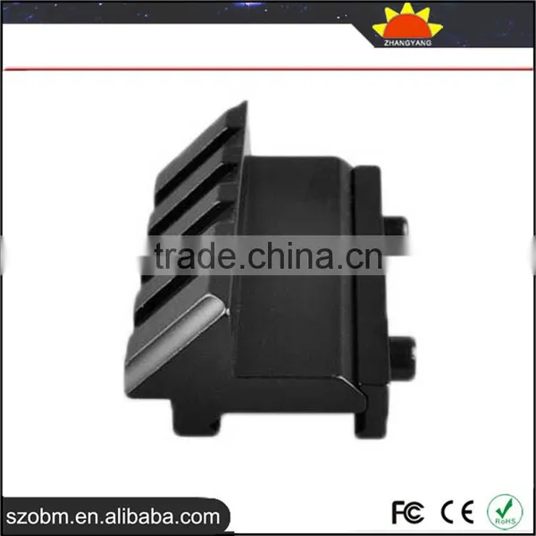 New Arrival Y0033 Alluminum Alloy 21mm Gun Mount Extend Rail Weaver Adaptor photo-4