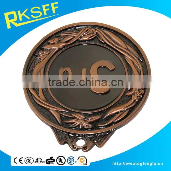 Custom Medal High Quality Zinc Alloy 3 RD Letter Label Medal photo-5