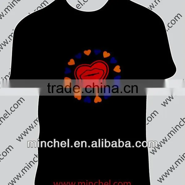 el Sound Activated t Shirt