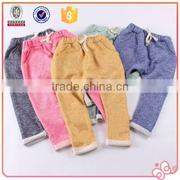 2016 Custom Cheap Long Kids Sweat Pants Kids photo-2