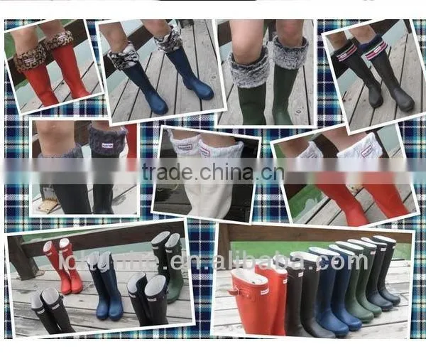2016 New High Quality Winter Windproof and Waterproof Fleece Boot Liners Socks Factory photo-2