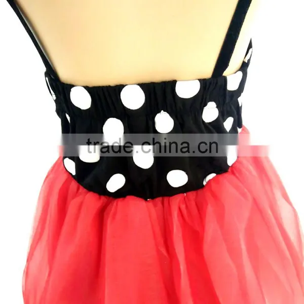 2017 New Model Girl Dress Kids Dress Frock Design for Baby Girl Little Girls Party Dot Dresses photo-5
