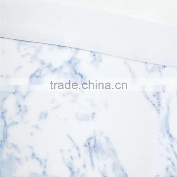 Marble Print Mens Bodybuilding Briefs photo-3