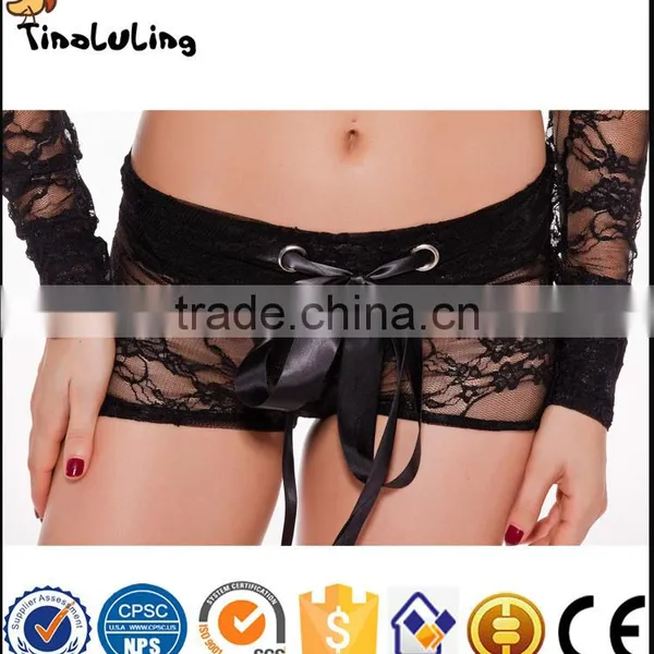 China Manufacture OEM Transparent Lace Sexy Ladies Night Lingeries photo-4