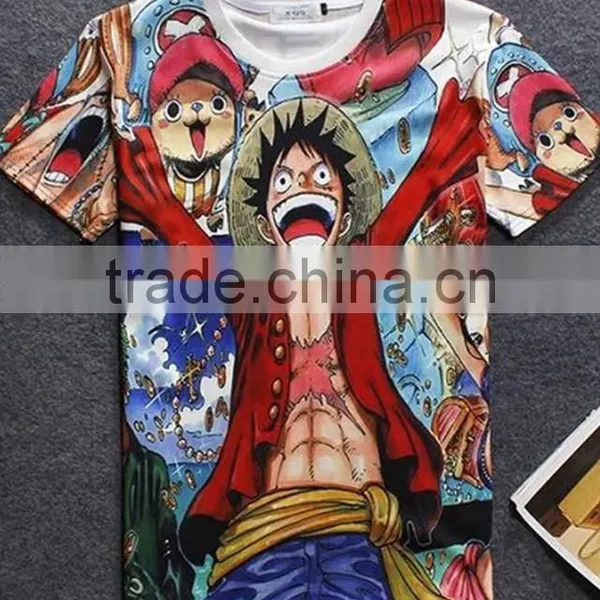 2016 Brand Clothes Fresh From Europe and America Top Hot Men Casual Tshirt 3d Clown Print Tee Tops 50 Design photo-5