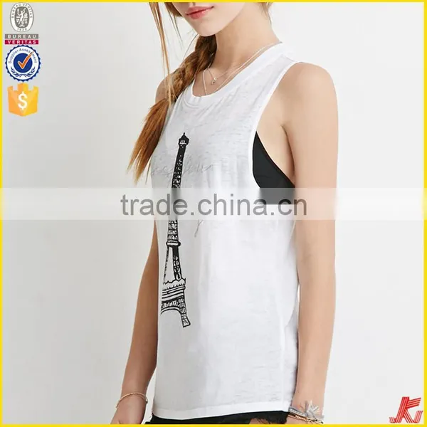 Paris Printing Tank Top Selling Products 2015 in photo-2