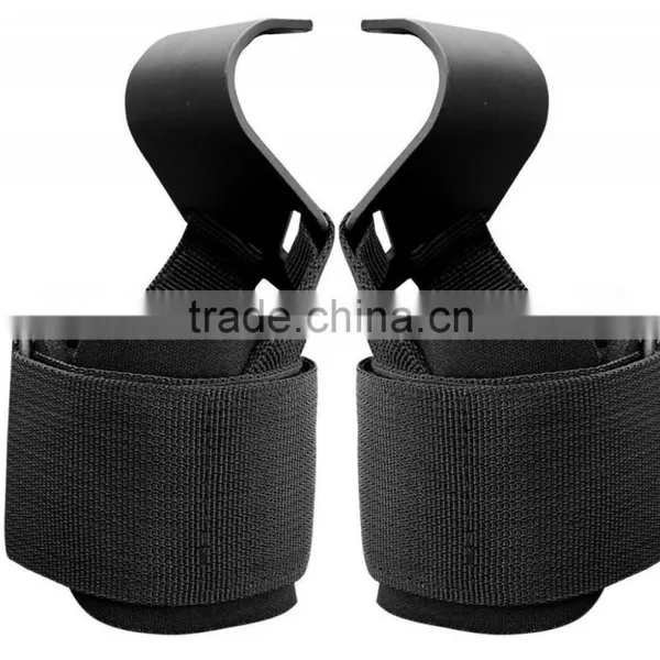 Heavy-duty Power Weight Lifting Hooks With Straps photo-2