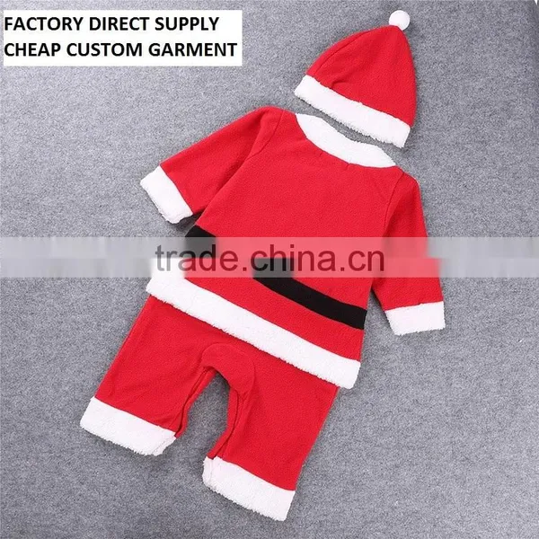 Factory Direct Supply Cheap Fashion Custom Oem Kids Clothes Christmas Baby Coverall photo-2