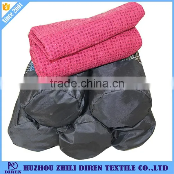 2017 Hot Sale Machine Washable Yoga Towel With Non-slip Silicone Dots Microfiber Towel photo-5