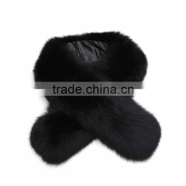 Myfur Short Fox Fur Trim Collar For Ladies Winter Jacket Wholesale photo-3