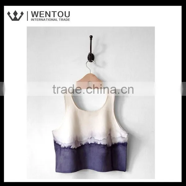 Wholesale Modern Natural Dye Crop Top photo-4