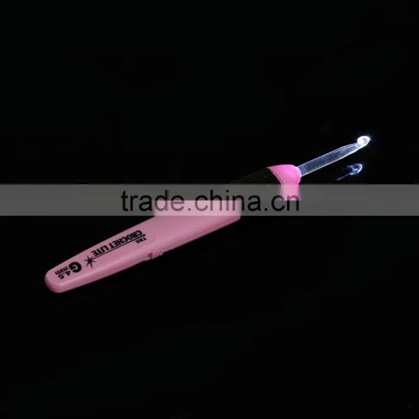 G4.5mm 15.6x1.6cm Crochet Hook With Led Light photo-2