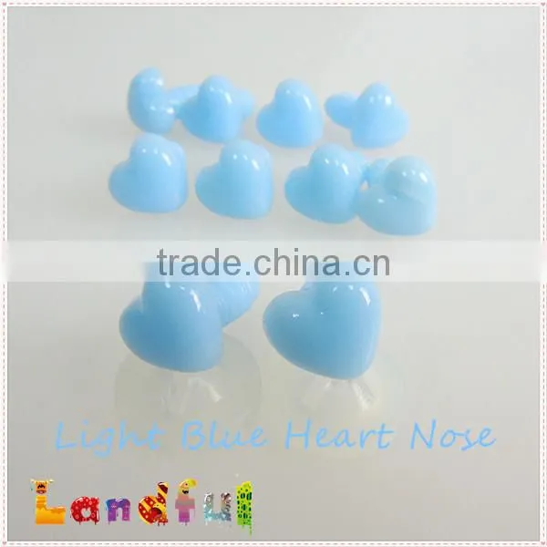 Plastic Heart Safety Nose Triangle Nose for Stuffed Animal Crochet photo-6