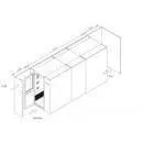 2 Persons Explosion Proof Clean Room Air Shower With Three Side Blow
