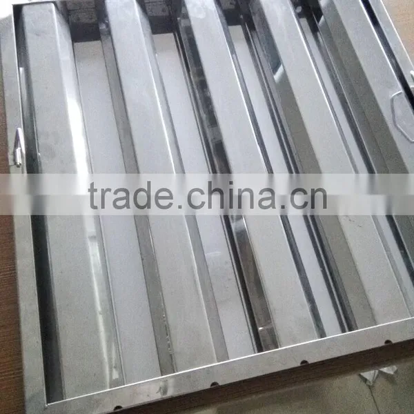 Kitchen Hood Stainless Steel Baffle Filter/electrostatic Chimney Filter photo-3